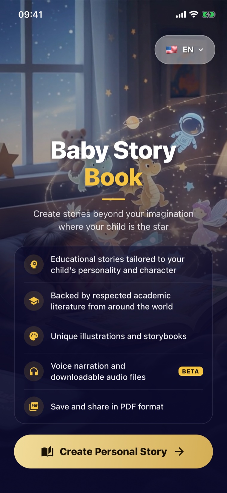 Baby Story Book app